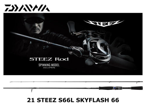Daiwa 21 Steez S66L Skyflash 66