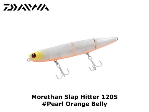 Daiwa Morethan Slap Hitter 120S #Pearl Orange Belly