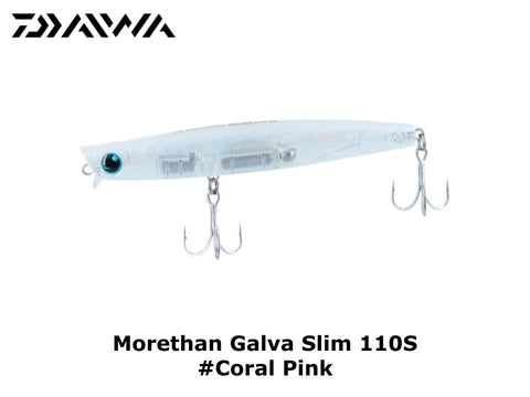 Daiwa Morethan Galva Slim 110S #Coral Pink