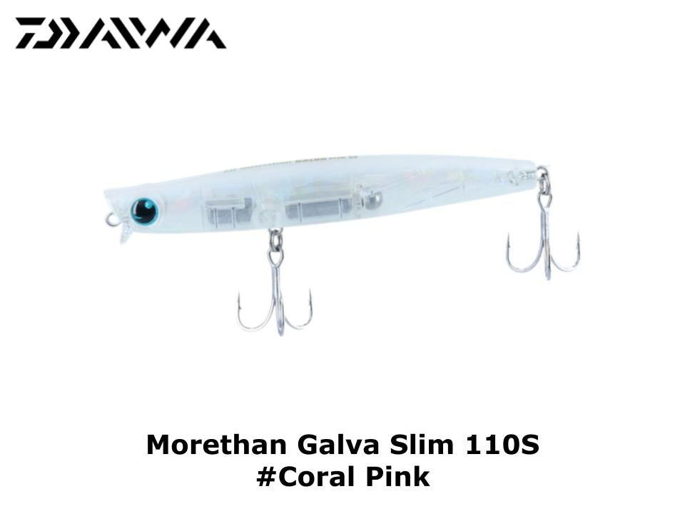 Daiwa Morethan Galva Slim 110S #Coral Pink