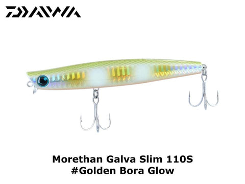 Daiwa Morethan Galva Slim 110S #Golden Bora Glow