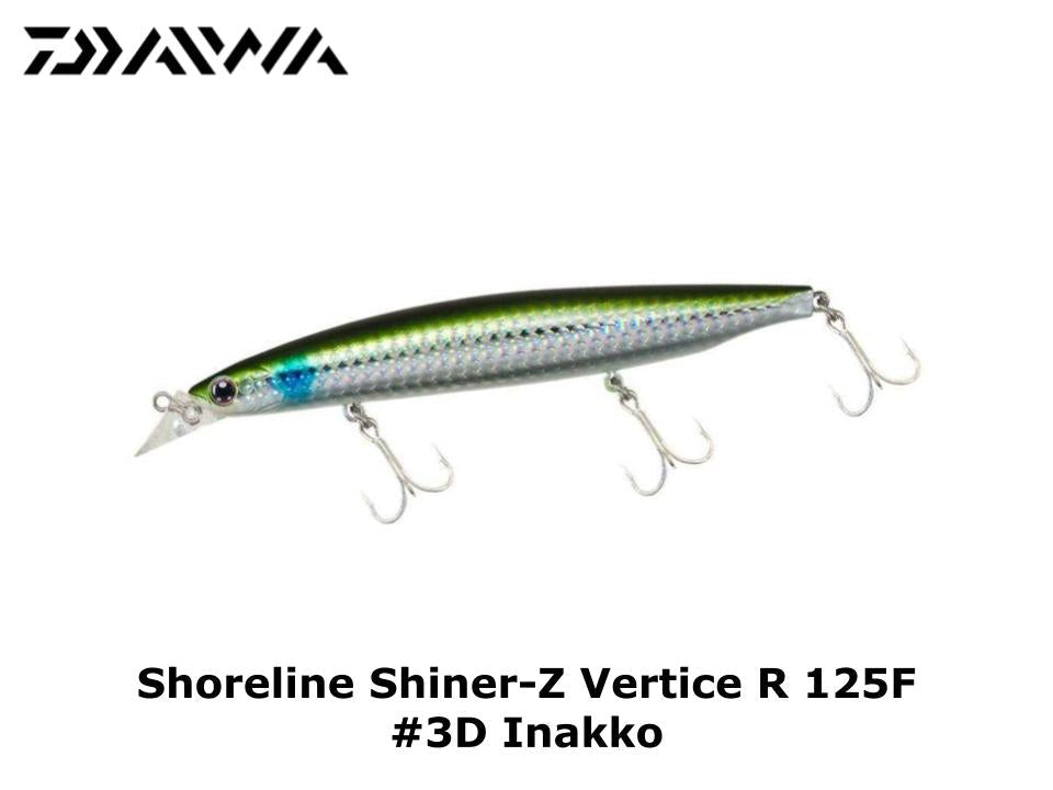 Daiwa Shoreline Shiner-Z Vertice R 125F #3D Inakko – JDM TACKLE HEAVEN