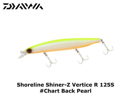 Daiwa Shoreline Shiner-Z Vertice R 125S #Chart Back Pearl