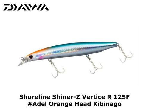 Daiwa Shoreline Shiner-Z Vertice R 125F #Adel Orange Head Kibinago