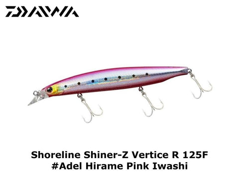 Daiwa Shoreline Shiner-Z Vertice R 125F #Adel Hirame Pink Iwashi – JDM  TACKLE HEAVEN