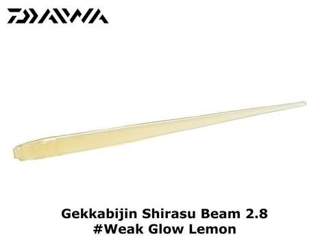 Daiwa Gekkabijin Shirasu Beam 2.8 #Weak Glow Lemon