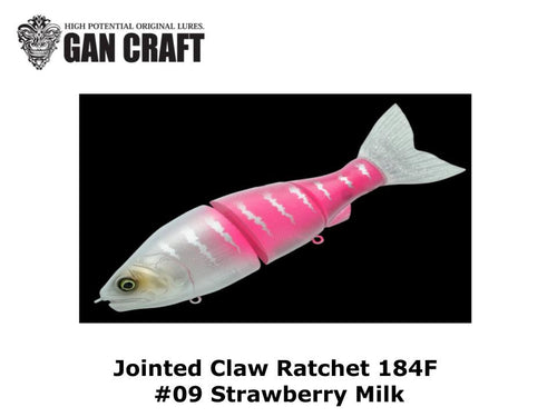 Gan Craft Jointed Claw Ratchet 184F #09 Strawberry Milk