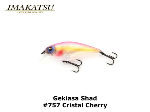 Imakatsu Gekiasa Shad #757 Cristal Cherry