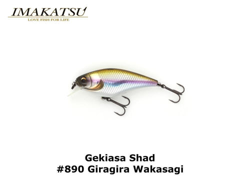 Imakatsu Gekiasa Shad #890 Giragira Wakasagi