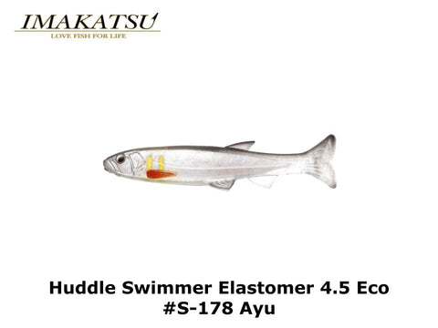 Imakatsu Huddle Swimmer Elastomer 4.5 Eco #S-178 Ayu