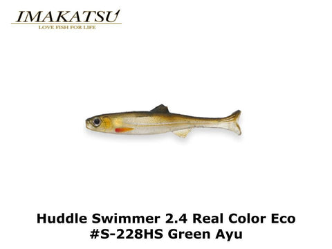 Imakatsu Huddle Swimmer 2.4 Real Color Eco #S-228HS Green Ayu