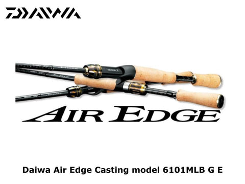 Pre-Order Daiwa Air Edge 6101MLB G E 1 piece baitcasting model – JDM TACKLE  HEAVEN