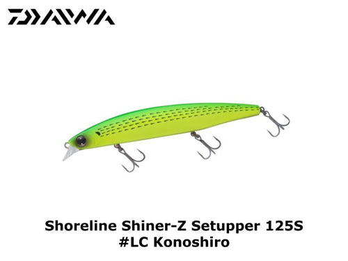 Daiwa Shoreline Shiner-Z　Setupper 125S #LC Konoshiro