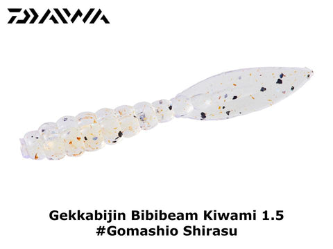 Daiwa Gekkabijin Bibibeam Kiwami 1.5 #Gomashio Shirasu