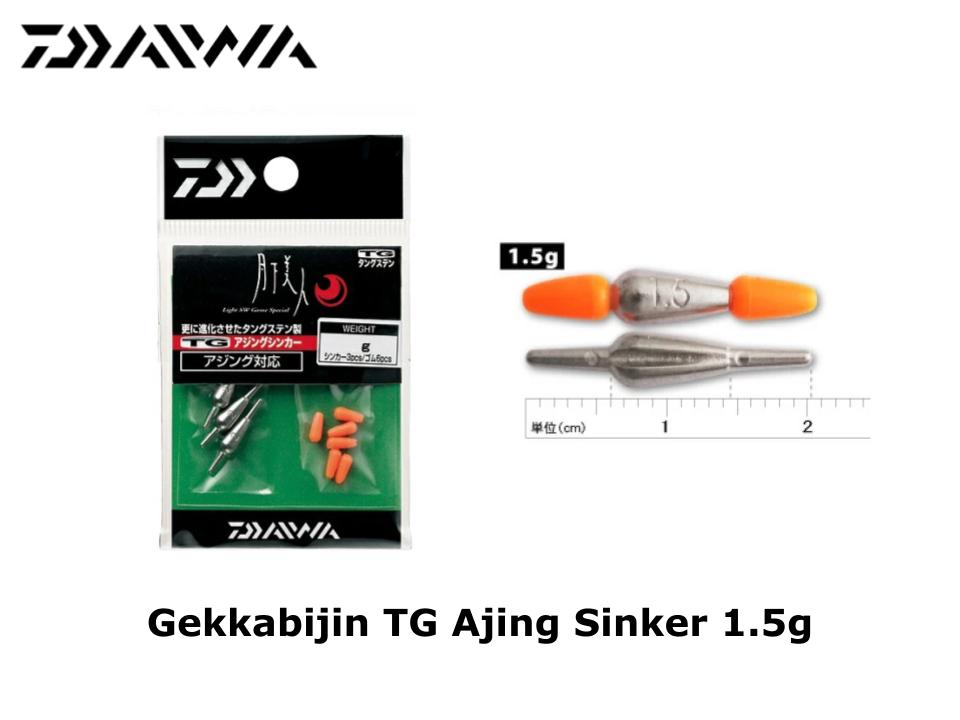 Daiwa Gekkabijin TG Ajing Sinker 1.5g – JDM TACKLE HEAVEN