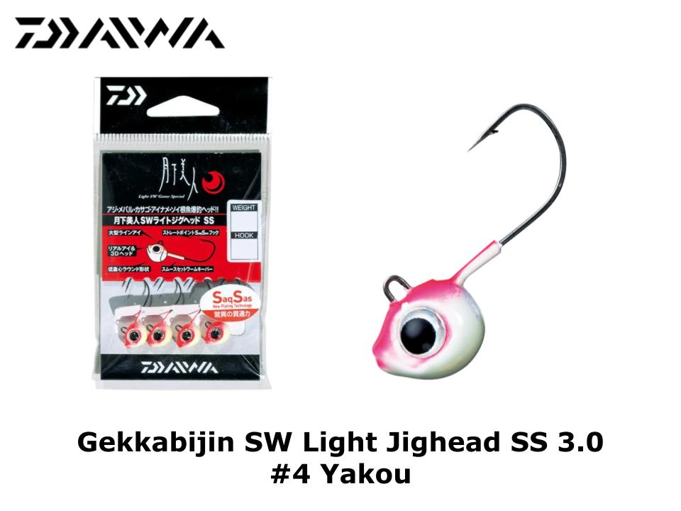 Daiwa Gekkabijin SW Light Jighead SS 3.0 #4 Yakou