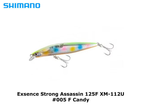 Shimano Exsence Strong Assassin 125F XM-112U #005 F Candy