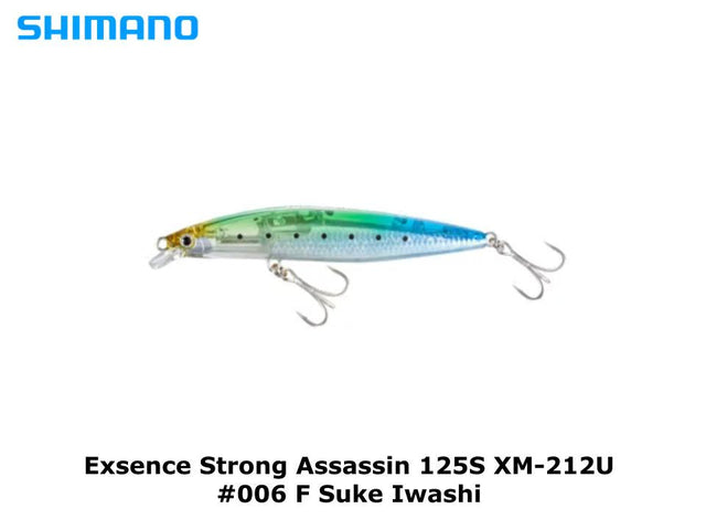 Shimano Exsence Strong Assassin 125S XM-212U #006 F Sukeiwashi