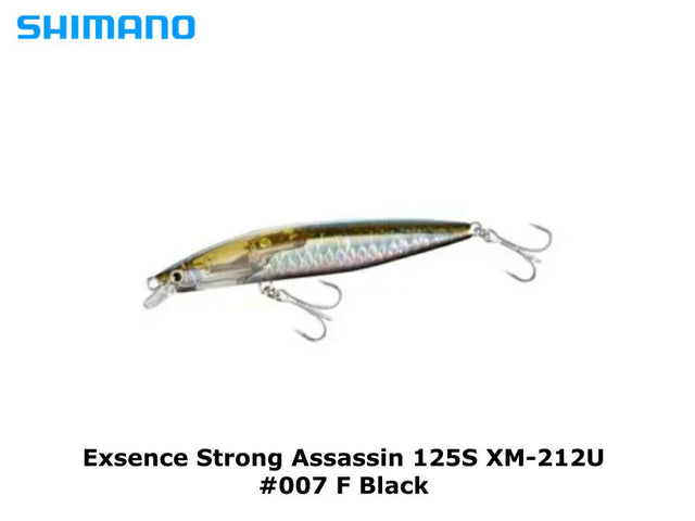 Shimano Exsence Strong Assassin 125S XM-212U #007 F Black