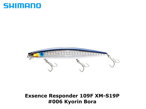 Shimano Exsence Responder 109F XM-S19P #006 Kyorin Bora