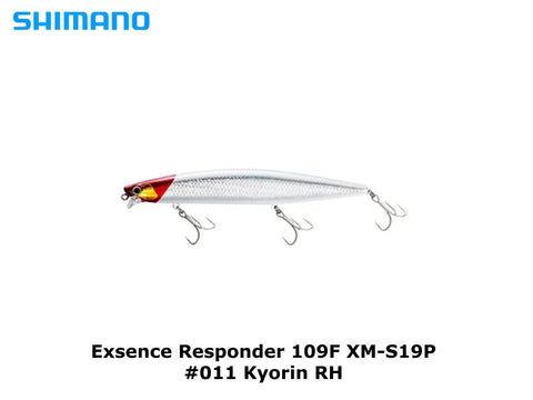 Shimano Exsence Responder 109F XM-S19P #011 Kyorin RH