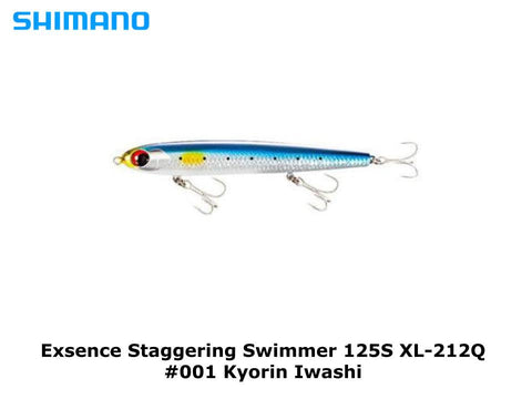 Shimano Exsence Staggering Swimmer 125S XL-212Q #001 Kyorin Iwashi
