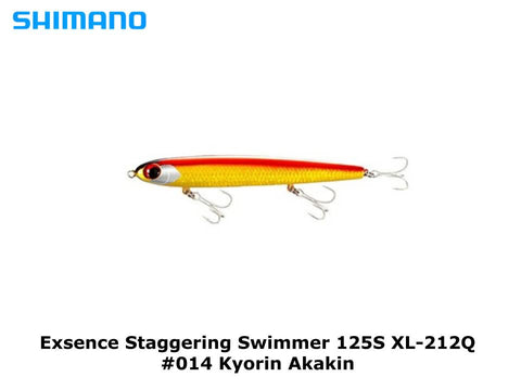 Shimano Exsence Staggering Swimmer 125S XL-212Q #014 Kyorin Akakin