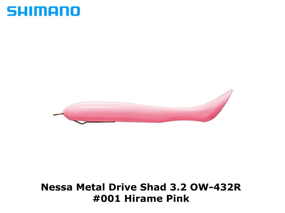 Shimano Nessa Metal Drive Shad 3.2 OW-432R #001 Hirame Pink