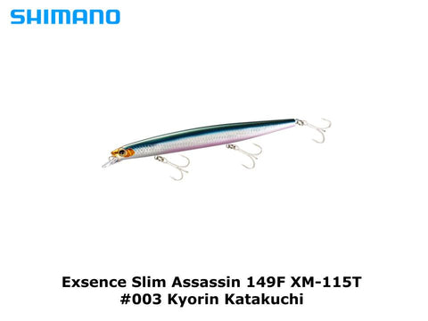 Shimano Exsence Slim Assassin 149F XM-115T #003 Kyorin Katakuchi