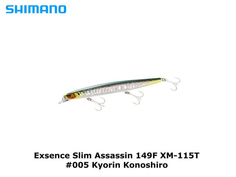Shimano Exsence Slim Assassin 149F XM-115T #005 Kyorin Konoshiro