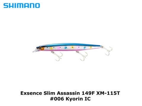 Shimano Exsence Slim Assassin 149F XM-115T #006 Kyorin IC