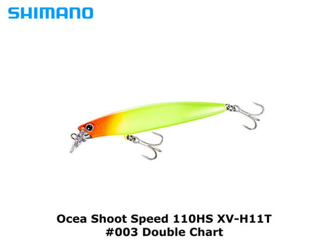 Shimano Ocea Shoot Speed 110HS XV-H11T #003 Double Chart