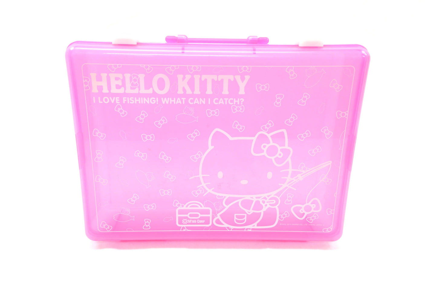 HELLO KITTY COMPACT SET 170 spinning rod reel line bucket rig