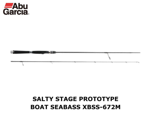 Abu Garcia Salty Stage Prototype Boat Seabass XBSS-672M