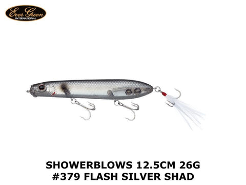 Evergreen Showerblows 12.5cm 26g #379 Flash Silver Shad