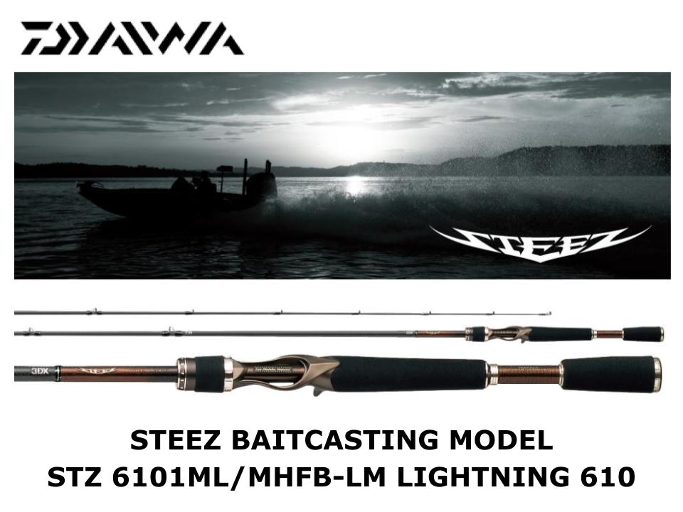 Sale! Daiwa Steez Casting STZ 6101ML/MHFB-LM LIGHTNING 610