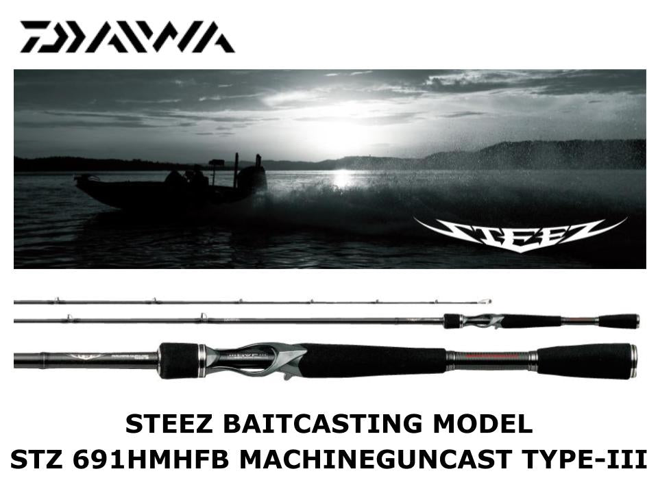 Daiwa Steez Casting STZ 691HMHFB Machineguncast Type-III – JDM 
