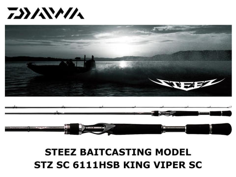 Daiwa Steez Casting STZ SC 6111HSB King Viper Shore Competition Model