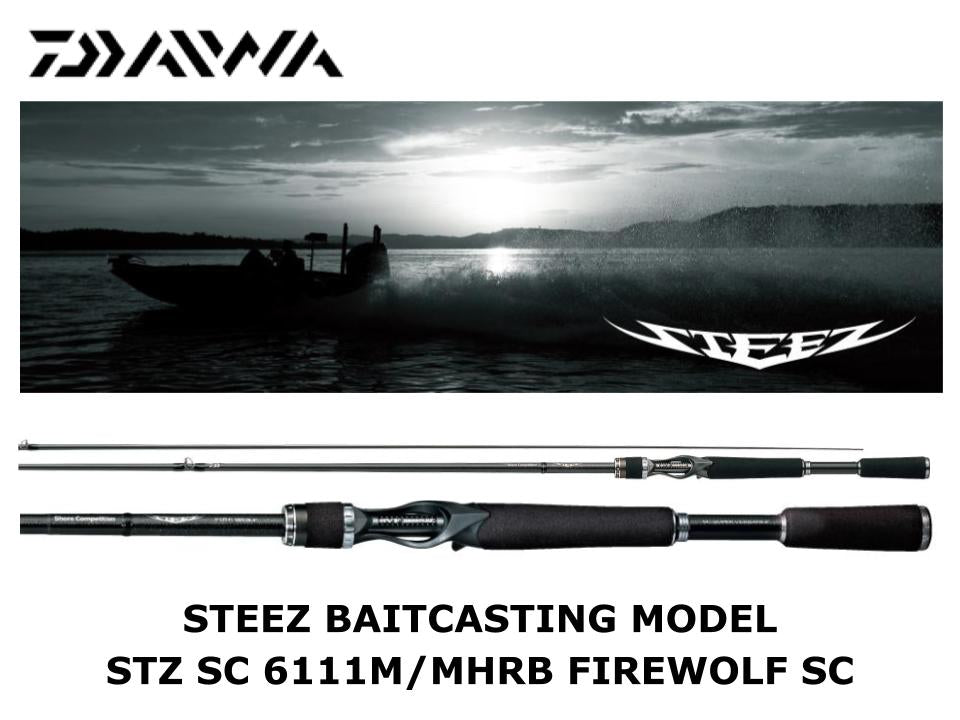Daiwa Steez Casting STZ SC 6111M/MHRB Firewolf Shore Competition Model