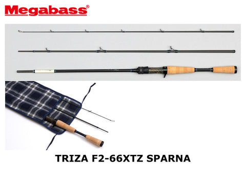 Megabass Triza Baitcasting F2-66XTZ Sparna