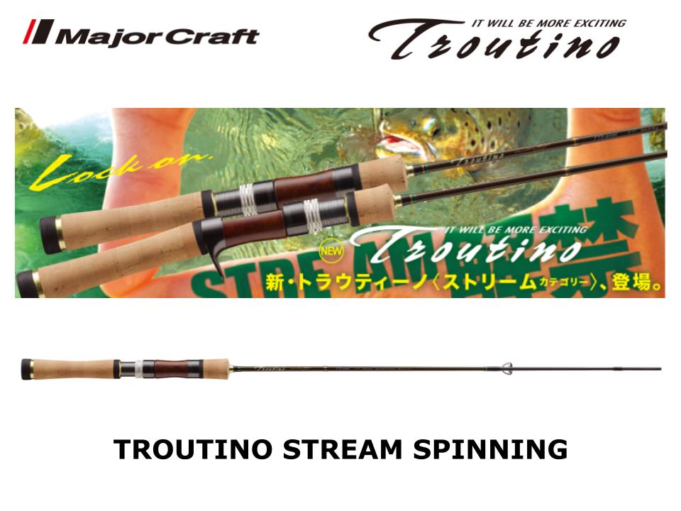 Major Craft Troutino Stream Spinning TTS-502UL – JDM TACKLE HEAVEN