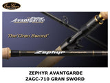 Pre-Order Evergreen Zephyr Avantgarde Baitcasting ZAGC-710 Gran Sword