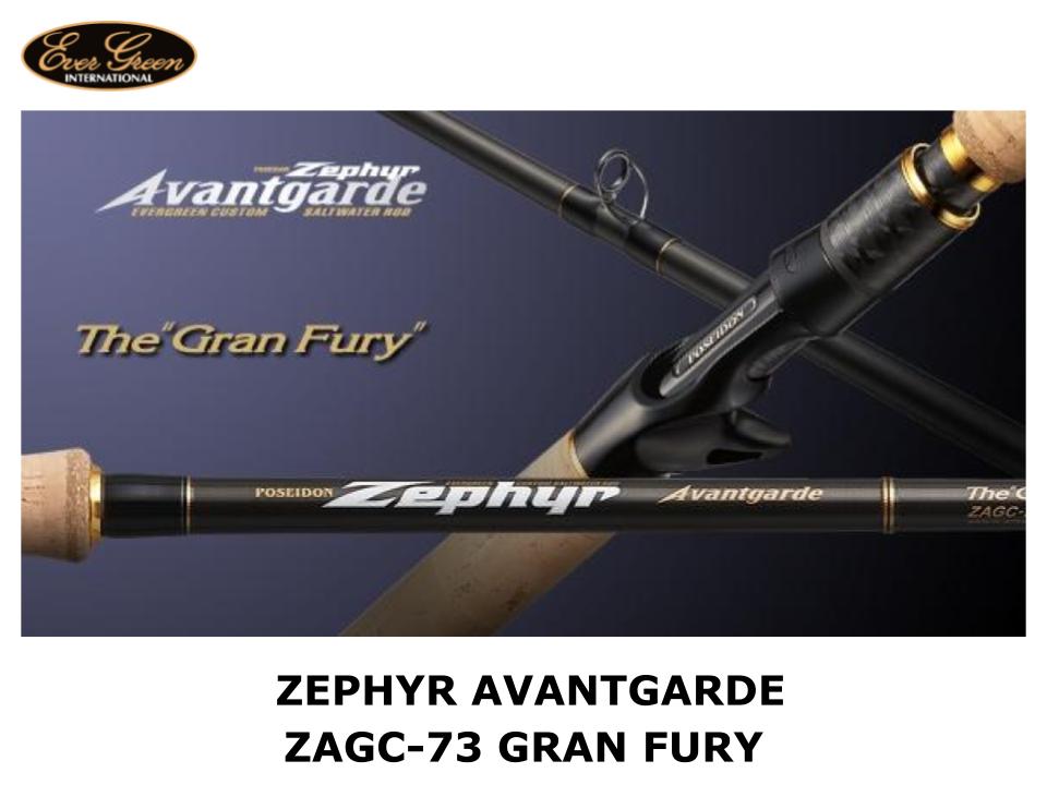 Pre-Order Evergreen Zephyr Avantgarde Baitcasting ZAGC-73 Gran Fury