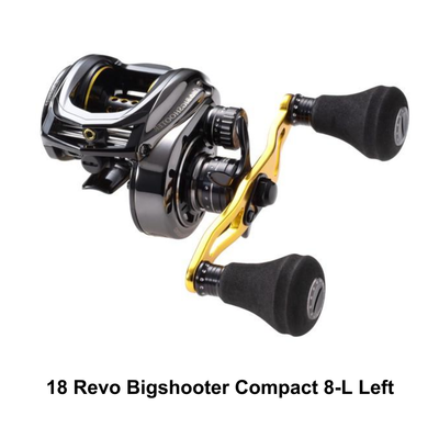 Pre-Order Abu Garcia 18 Revo Bigshooter Compact 8-L Left