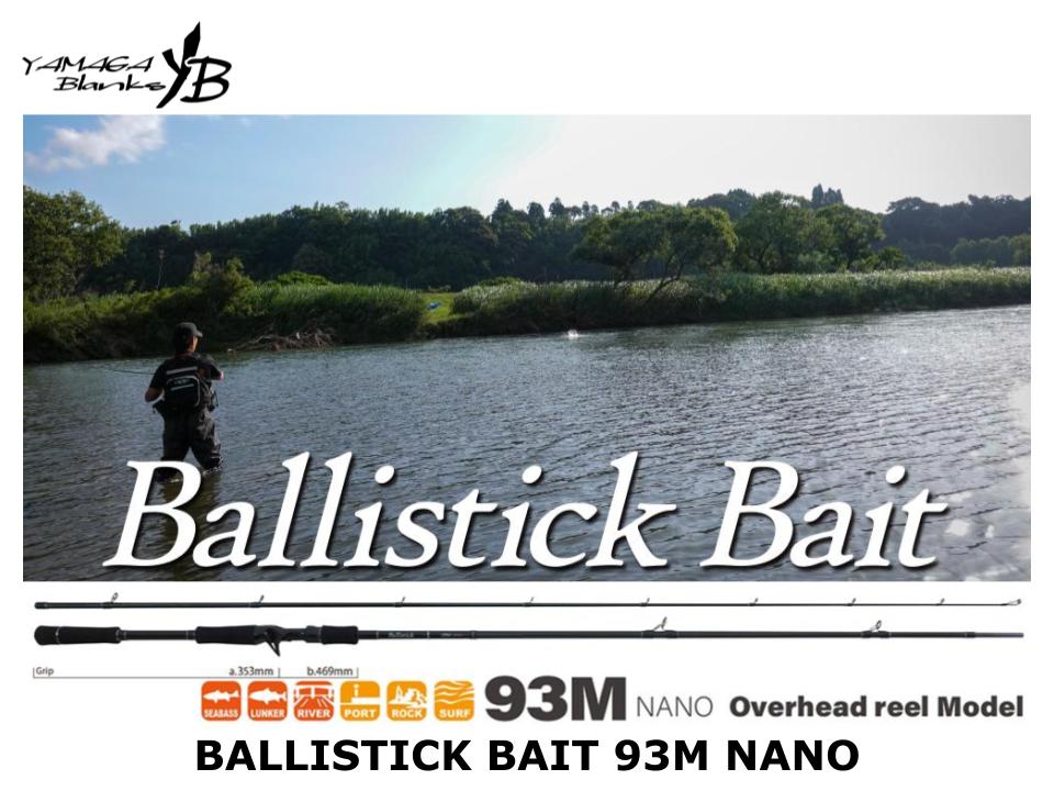 Pre-Order Yamaga Blanks Ballistick Bait 93M NANO