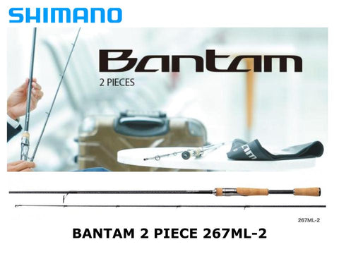 Shimano Bantam 2 Piece Spinning 267ML-2