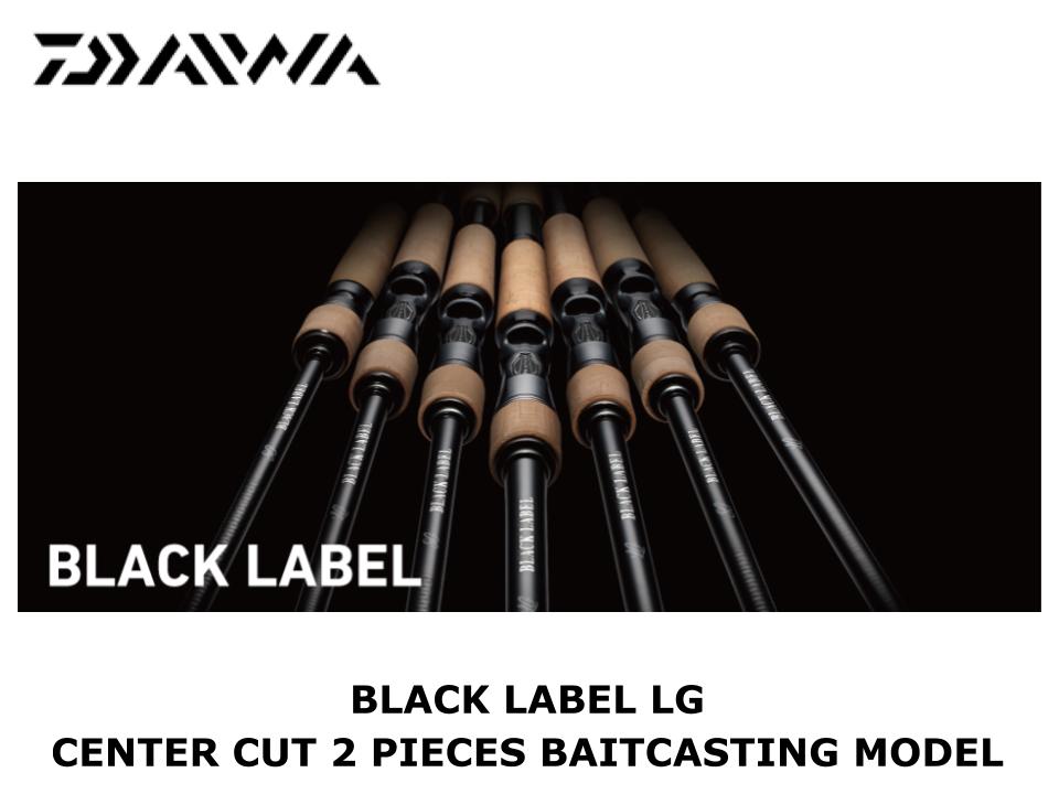 Pre-Order Daiwa Black Label LG Center Cut 2 Pieces Baitcasting 6102MRB