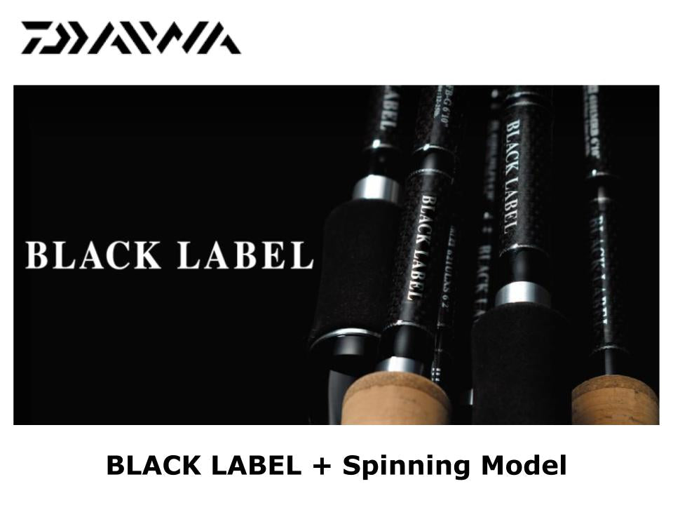 daiwa black label fishing rods Bass Rod C610MH (Baitcasting 2 piece / Grip Joint) achieving unprecedented sensitivity Black Label casting sticks -