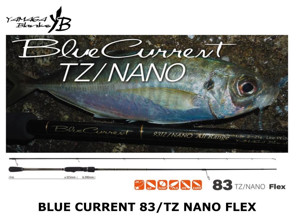Pre-Order Yamaga Blanks Blue Current 83/TZ NANO Flex