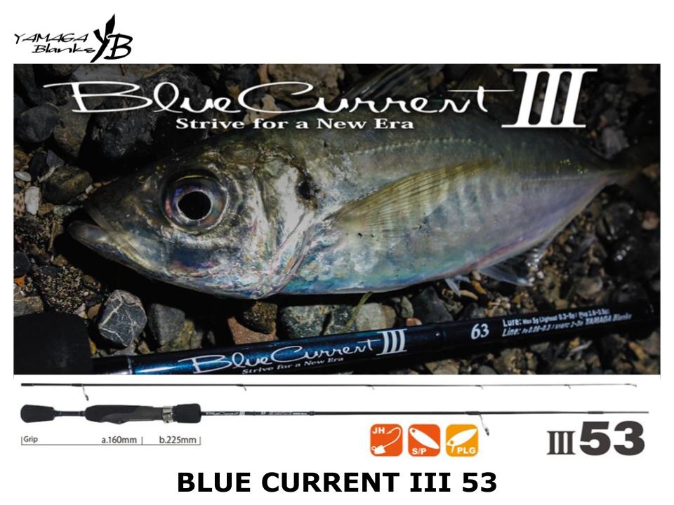 Pre-Order Yamaga Blanks Blue Current III 53